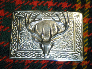 Pewter Quaich Buckle