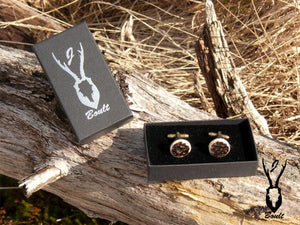 Antler Cufflinks in Box